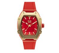 Ice-Watch - Ice boliday Red Gold - Rote Damenuhr mit Silikonarmband - 023320 (Medium)
