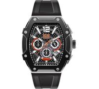 Ice-Watch - Ice boliday Black Silver Steel - Schwarze Herrenuhr mit Silikonarmband - 024363 (Large)