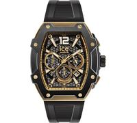 Ice-Watch - ICE boliday Steel - Schwarze Herrenuhr mit Silikonarmband (Large)
