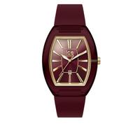 ICE-WATCH - Ice boliday Women Dome Plastic Cherry - Rote Damenuhr mit Silikonarmband - 025183 (Small)
