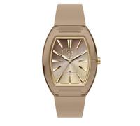 ICE-WATCH - Ice boliday Women Dome Plastic Warm Taupe - Braune Damenuhr mit Silikonarmband - 025179 (Small)