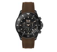 Ice-Watch - ICE chrono Black brown - Schwarze Herrenuhr mit Silikonarmband - Chrono - 020625 (Large)
