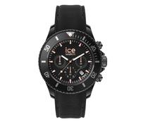 Ice-Watch - ICE chrono Black rose-gold - Schwarze Herrenuhr mit Silikonarmband - Chrono - 020620 (Large)