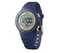 ICE-WATCH - Ice Digit Dark Blue Gold - Blaue Jungen/Unisexuhr mit Plastikarmband - 021618 (Small)