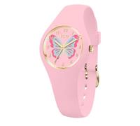 Ice-Watch - Ice Fantasia Butterfly Rosy - Rosa Mädchenuhr mit Plastikarmband