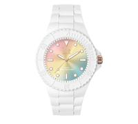 Ice-Watch - ICE generation Sunset rainbow - Weiße Damenuhr mit Silikonarmband - 019153 (Medium)