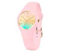 Ice Watch Mädchenuhr ICE horizon Pink girly Rosa mit Silikonarmband 021432 (Extra small)
