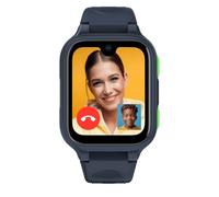 ICE-WATCH - Ice Kids 4G 2.0 Blue - Blaue 4G-Smartwatch mit Standortbestimmung für Jungen mit Silikonarmband - 025269 (40 mm) - Standortbestimmung über mitgelieferte SIM-Karte und Vertrag - GPS
