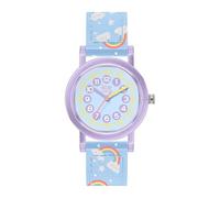 ICE-WATCH - Ice Learning Light Blue Rainbow - Blaue Mädchenuhr mit nylonarmband - 023299 (Small)
