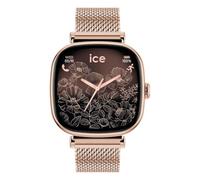 ICE-WATCH - Ice smart 2.0 Rose-Gold Milanese - Quadratische Smartwatch in Roségold für Damen mit Edelstahlarmband - 025233 (1,70 Zoll)