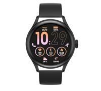 ICE-WATCH - Ice smart 2.0 - Schwarze, runde, verbundene Uhr für Männer mit Silikonarmband - 023962 (1,20 Zoll)