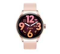 Ice-Watch - Ice smart 3.0-1.2 Rose-Gold Nude AMOLED GPS - Rose-Gold runde verbundene Uhr für Damen mit Silikonarmband - 025103 (1.20 Zoll)