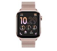 Ice-Watch - ICE smart 3.0 Rose gold Milanese 1.78 AMOLED GPS - Rechteckige, roségoldene Connected Watch für Damen mit Metallarmband - 024304 (1.78 Zoll)