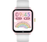 Ice-Watch - ICE smart junior 2.0 Pink White - Rosafarbene Connected Watch für Kinder mit weißem Silikonarmband - 022797 (1,75 inch)