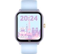 Ice-Watch - ICE smart junior 2.0 Purple Soft blue - Lilafarbene Connected Watch für Kinder mit blauem Silikonarmband - 022801 (1,75 inch)