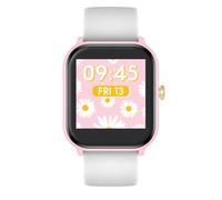 ICE-WATCH - Ice smart Pink White - Rosa Smartwatch für Mädchen mit Silikonarmband - 021874 (1,40")