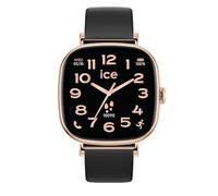 ICE-WATCH - Ice smart SQ 2.0 Rose-Gold Black - Rose-Gold Smartwatch für Damen mit Silikonarmband - 025890 (1.2 Zoll / 37mm) - Smartwatch, Aufzeichnung von körperlicher Aktivität und Gesundheitsdaten