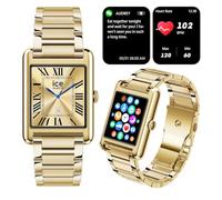 ICE-WATCH - Ice smart TKS 2.0 Gold Metal - Gold verbundene Uhr für Damen mit Edelstahluhr Armband - 025287 (1,41 Zoll)