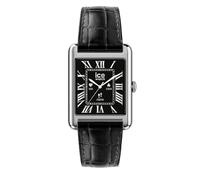 ICE-WATCH - Ice smart TKS 2.0 Silver Black Croco - Silbergraue verbundene Uhr für Damen mit Lederarmband - 025380 (1,41 Zoll)