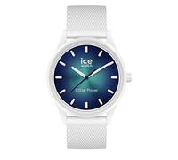 Ice-Watch - ICE solar power Abyss - Weiße Herren/Unisexuhr mit Silikonarmband - 019028 (Medium)