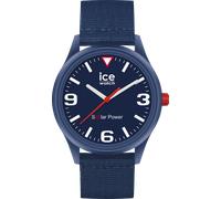Ice Watch Ice Solar Power - Blue Tide Blau Unisex Armbanduhr 020059 - M Einheitsgröße