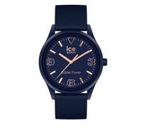 Ice-Watch - ICE solar power Casual blue RG - Blaue Herrenuhr mit Silikonarmband - 020606 (Medium)