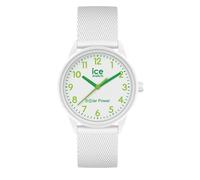 Ice-Watch - ICE solar power Nature numbers Mesh - Weiße Damenuhr mit Silikonarmband - 018739 (Small)