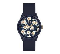 Ice-Watch - ICE solar power Twilight daisy - Blaue Damenuhr mit Silikonarmband - 020599 (Small)