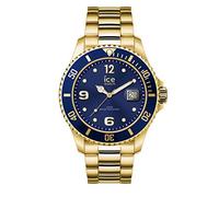 Ice-Watch - ICE steel Gold blue - Gold Herrenuhr mit Metallarmband - 016762 (Large)