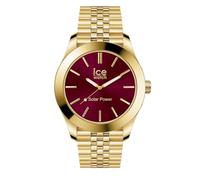 Ice-Watch - ICE steel Gold burgundy - Gold Damenuhr mit Metallarmband - 023793 (Small)