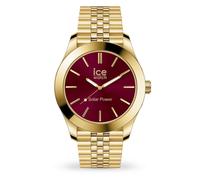 Ice-Watch ICE Steel Uhr Damen 023793 Gold burgundy, Solar