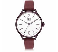 Ice-Watch - Ice Time Red Purple - Rot Damenuhr mit Lederarmband - 013062 (Medium)