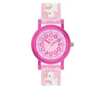 Ice Watch Mädchen Analog Quarz Armbanduhr Ice Learning - Pink Unicorn