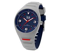 Ice-Watch - P. Leclercq Grey blue - Graue Herrenuhr mit Silikonarmband - 018943 (Medium)