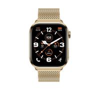 ICE-WATCH - Ice smart 3.0 Gold Milanese 1.78 AMOLED GPS - Rechteckig-Goldfarbene Connected Watch für Frauen und Männer mit Metallarmband - 024656 (1.78 Zoll)