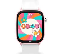 Smartwatch ICE-WATCH, weiß, weiß, Smartwatches, Kinder, Smartwatch, Armbanduhr, Kinderuhr, Silikonarmband, Bluetooth, digital (87346340-0) weiß, weiß