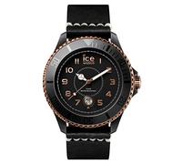 ICE-WATCH Unisex Analog Quarz Uhr mit Leder Armband HE.BK.BZ.B.L.14