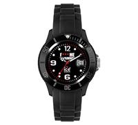 ICE-WATCH Unisex - Armbanduhr F*** Me I'm Famous Analog Quarz Silikon FM.SI.BK.U.S.11