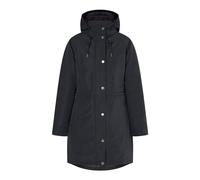 ICEBOUND Damen Wattierter Kurzmantel, Schwarz, XL