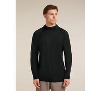 Icebreaker - 150 MerinoFine Ace LS Hoodie Men Herren schwarz schwarz - Gr. - S