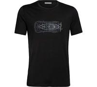 Icebreaker 150 Tech Lite Short Sleeve Crewe Wireframe Wonder Men - Funktionsshirt