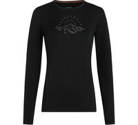 Icebreaker 200 Oasis Sunrise Summit Damen Longsleeves Merino schwarz Größe XS Trekking Hautfreundlich Merinowolle