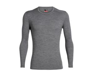 Icebreaker 260 Tech Langarm Funktionsshirt Gritstone Heather XL
