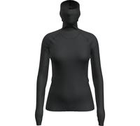 Icebreaker 300 MerinoFine Polar Roll Neck Damen Rollkragenpullover, schwarz L