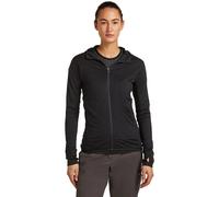 Icebreaker Merino 300 RealFleece Descender Zip Hoodie Damen Black L
