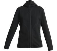 Icebreaker 560 Realfleece Elemental II Damen Fleecejacke schwarz Größe S Trekking Hautfreundlich Merinowolle