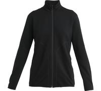 Icebreaker 560 Realfleece Elemental II Damen Fleecejacke schwarz Größe S Trekking Hautfreundlich Merinowolle
