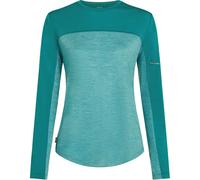 Icebreaker Damen 125 Cool-Lite Sphere Colour Black Longsleeve (Größe L, tuerkis)