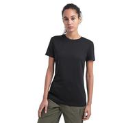 Icebreaker Kurzarm-T-Shirt 150 Tech Lite III Merino Damen Schwarz XL