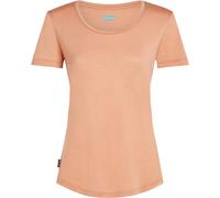 icebreaker merino 125 cool lite sphere 3 damen t shirt degage col beige L